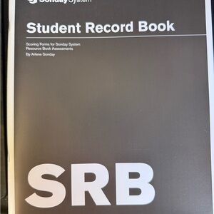 Student Record Book - Black